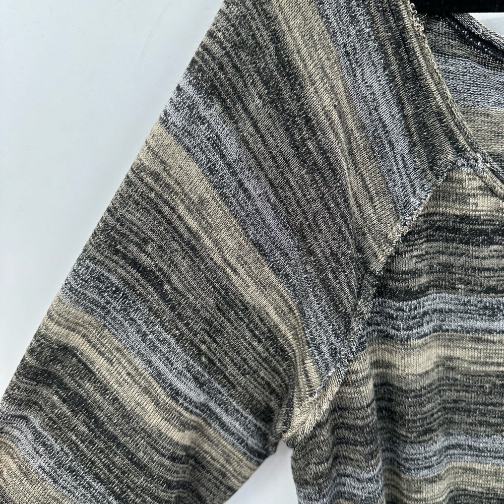 WE THE FREE Carolina Haaci marled oversized Boho natural lightweight sweater. XS - Picture 5 of 10